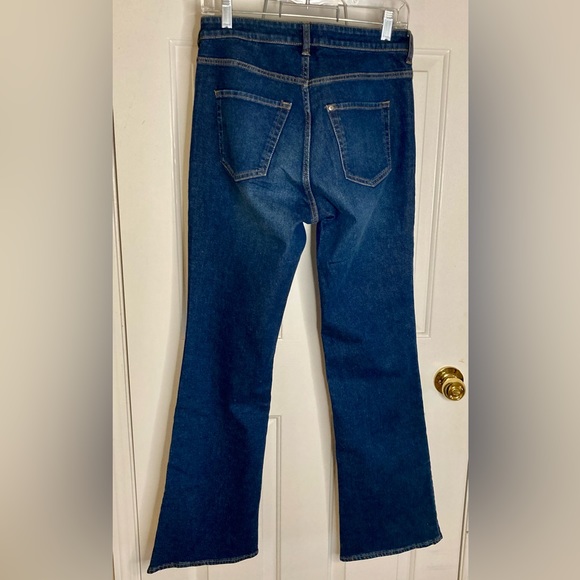 H&M Classic Bootcut Blue Jeans Size 6 - Like New - Picture 4 of 6